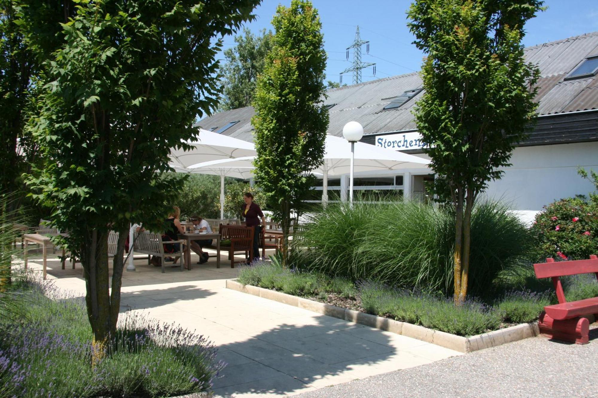 Storchencamp Gaestehaus Purbach พูร์บาค อัม นอยซีดเลอร์เซ ภายนอก รูปภาพ